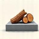 Icon representing raw steel and wood.